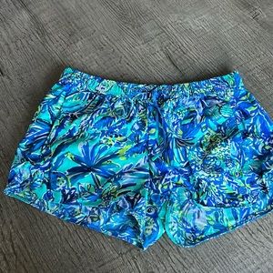 Colorful athletic shorts